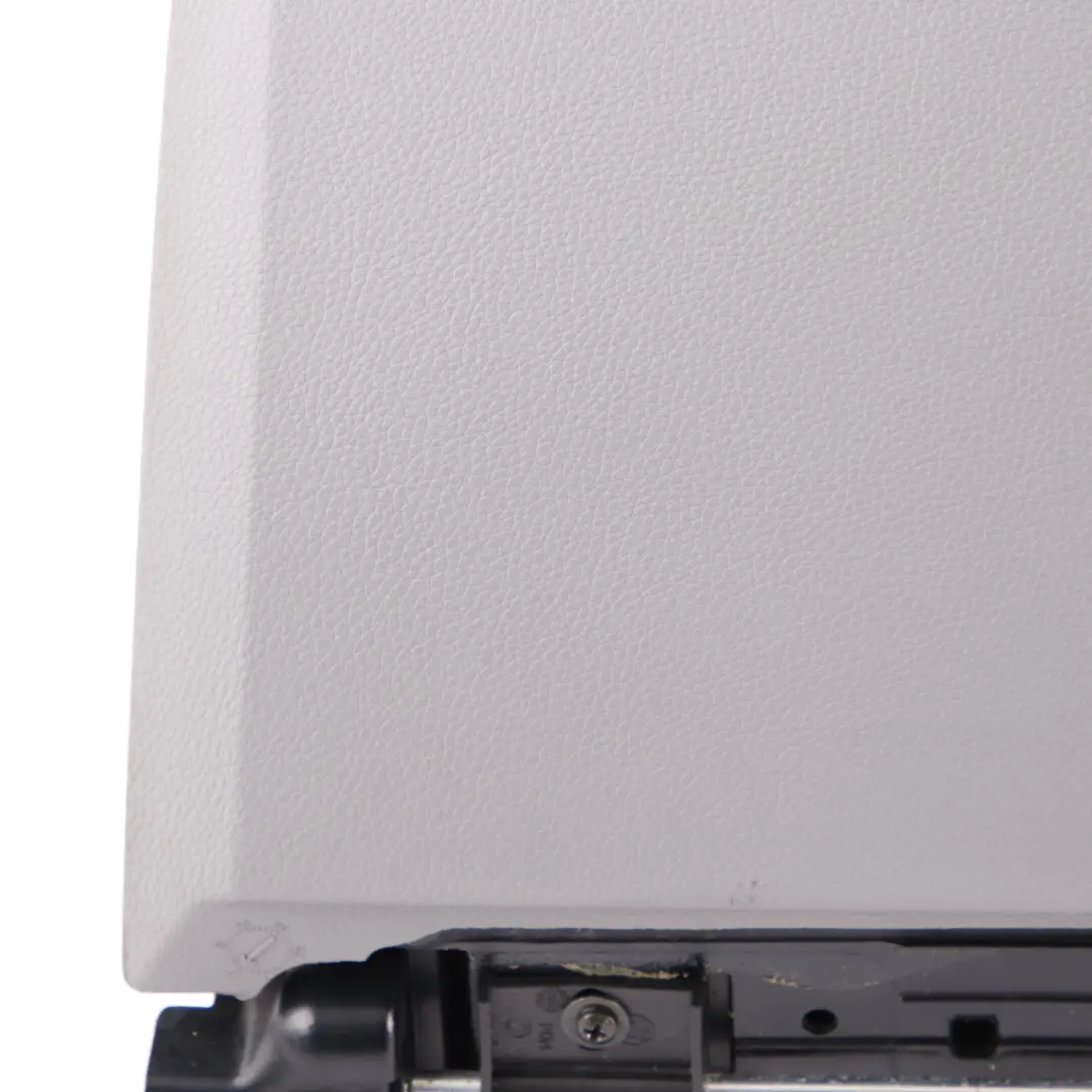 Glove Box BMW E60 E61 Dashboard Passenger Side Grey Leather to with Part number 7063516 Glove Box BMW E60 E61 Dashboard Passenger Side Grey Leather - SKU rhd-7063516-6 - Part number 7063516