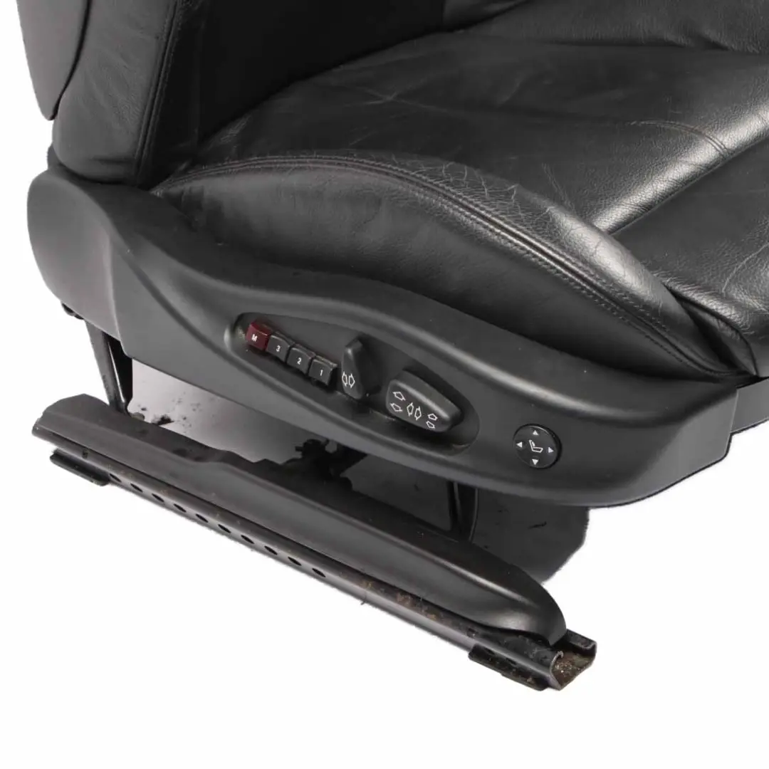 BMW E63 Seats Black Leather Dakota Interior Front Rear Seat Electric Memory - SKU rhd-7063762-1 - Part number 7063762