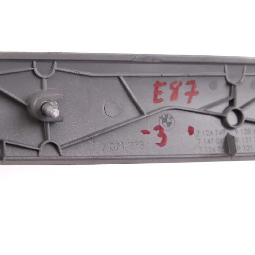 Dashboard I Panel Centre Trim Titan Matt Silver to BMW 1 Series 3 E87 with Part number 7071273 BMW 1 Series 3 E87 Dashboard I Panel Centre Trim Titan Matt Silver - SKU rhd-7071273-3 - Part number 7071273