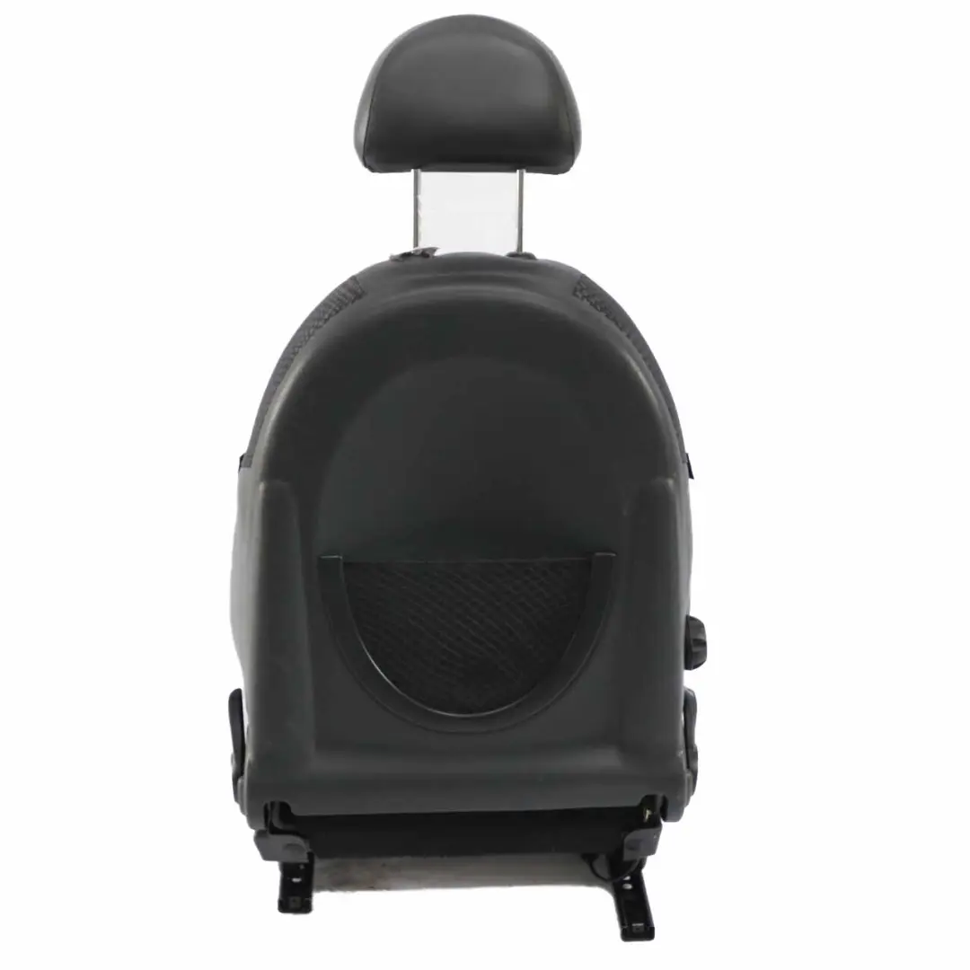 Front Left N/S Half Leather Seat Kaleido Panther Black to Mini Cooper R50 with Part number 7073081 Mini Cooper R50 Front Left N/S Half Leather Seat Kaleido Panther Black - SKU rhd-7073081-2 - Part number 7073081