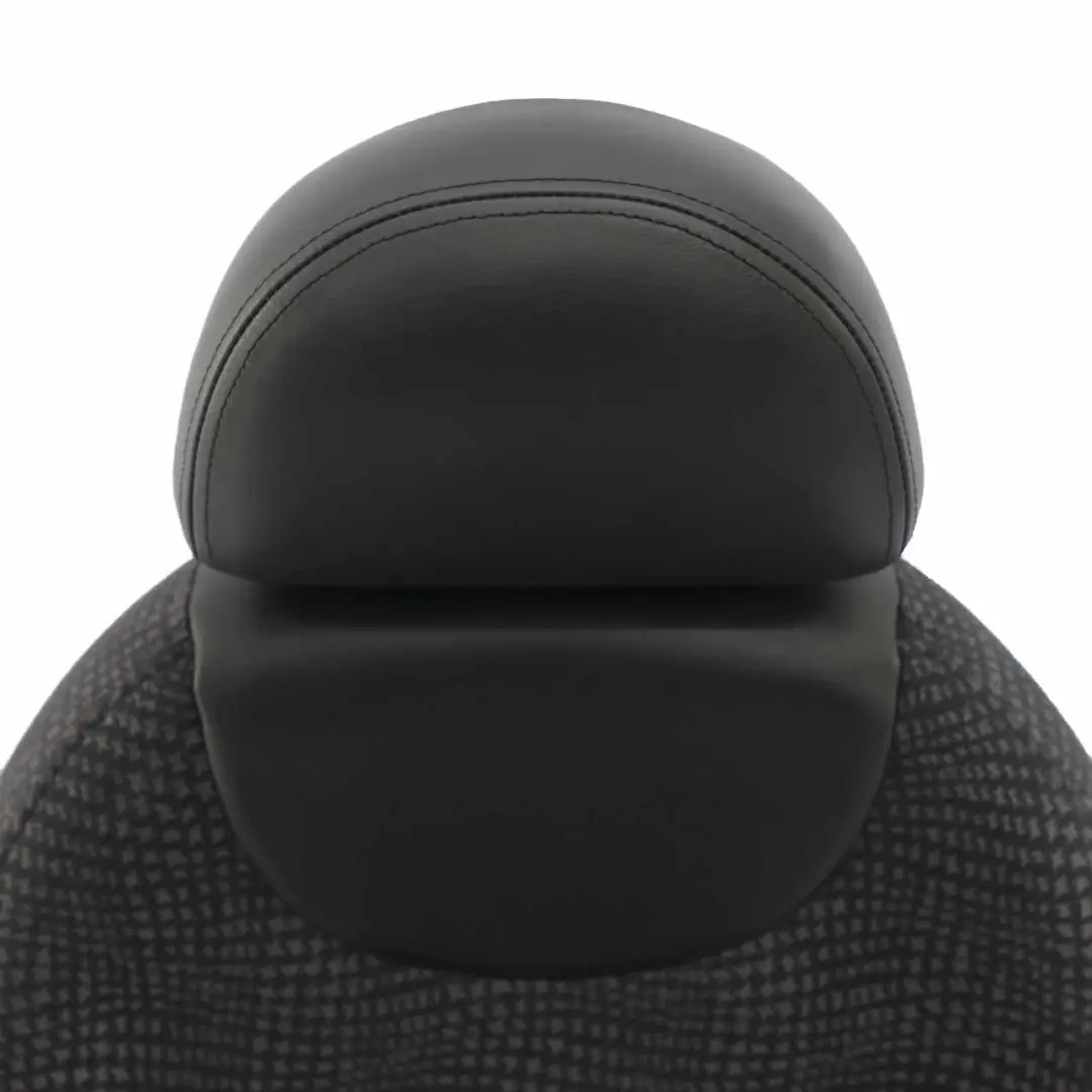 Mini Cooper R50 Front Left N/S Half Leather Seat Kaleido Panther Black - SKU rhd-7073081-2 - Part number 7073081
