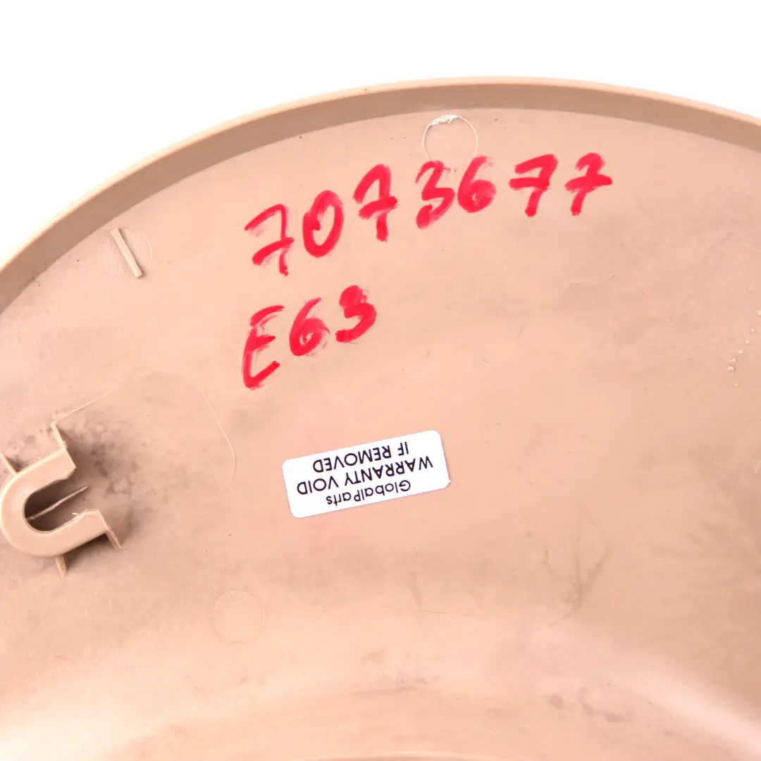 Lateral Trim Panel Front Left N/S Cream Beige 7008929 to BMW 6 Series E63 E64 LCI with Part number 7073677 BMW 6 Series E63 E64 LCI Lateral Trim Panel Front Left N/S Cream Beige 7008929 - SKU rhd-7073677 - Part number 7073677