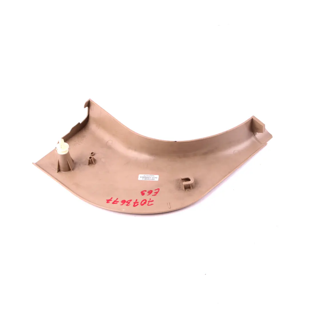 Lateral Trim Panel Front Left N/S Cream Beige 7008929 to BMW 6 Series E63 E64 LCI with Part number 7073677 BMW 6 Series E63 E64 LCI Lateral Trim Panel Front Left N/S Cream Beige 7008929 - SKU rhd-7073677 - Part number 7073677