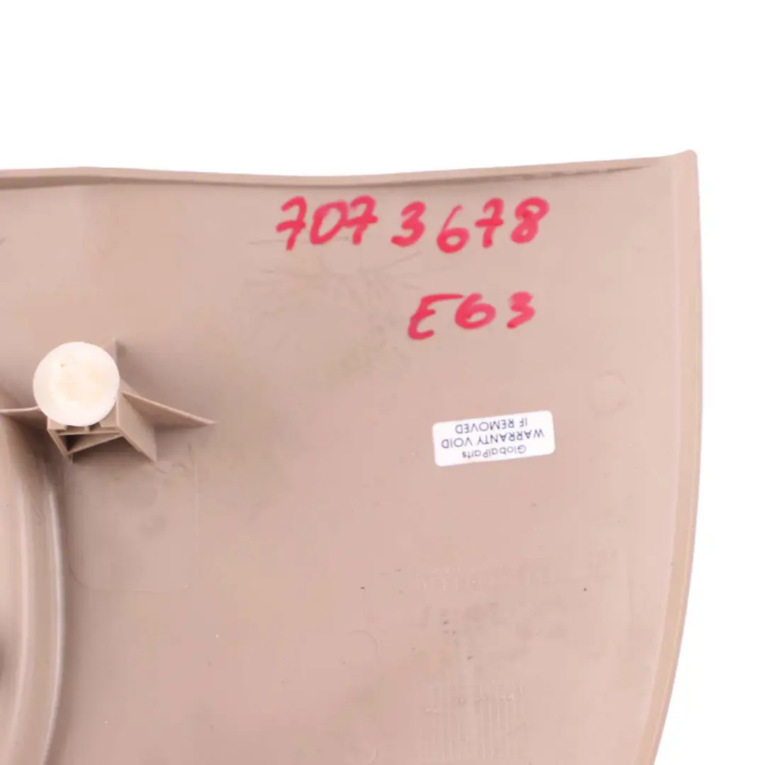 Lateral Trim Panel Front Right O/S Cream Beige 7008930 to BMW 6 Series E63 E64 LCI with Part number 7073678 BMW 6 Series E63 E64 LCI Lateral Trim Panel Front Right O/S Cream Beige 7008930 - SKU rhd-7073678 - Part number 7073678