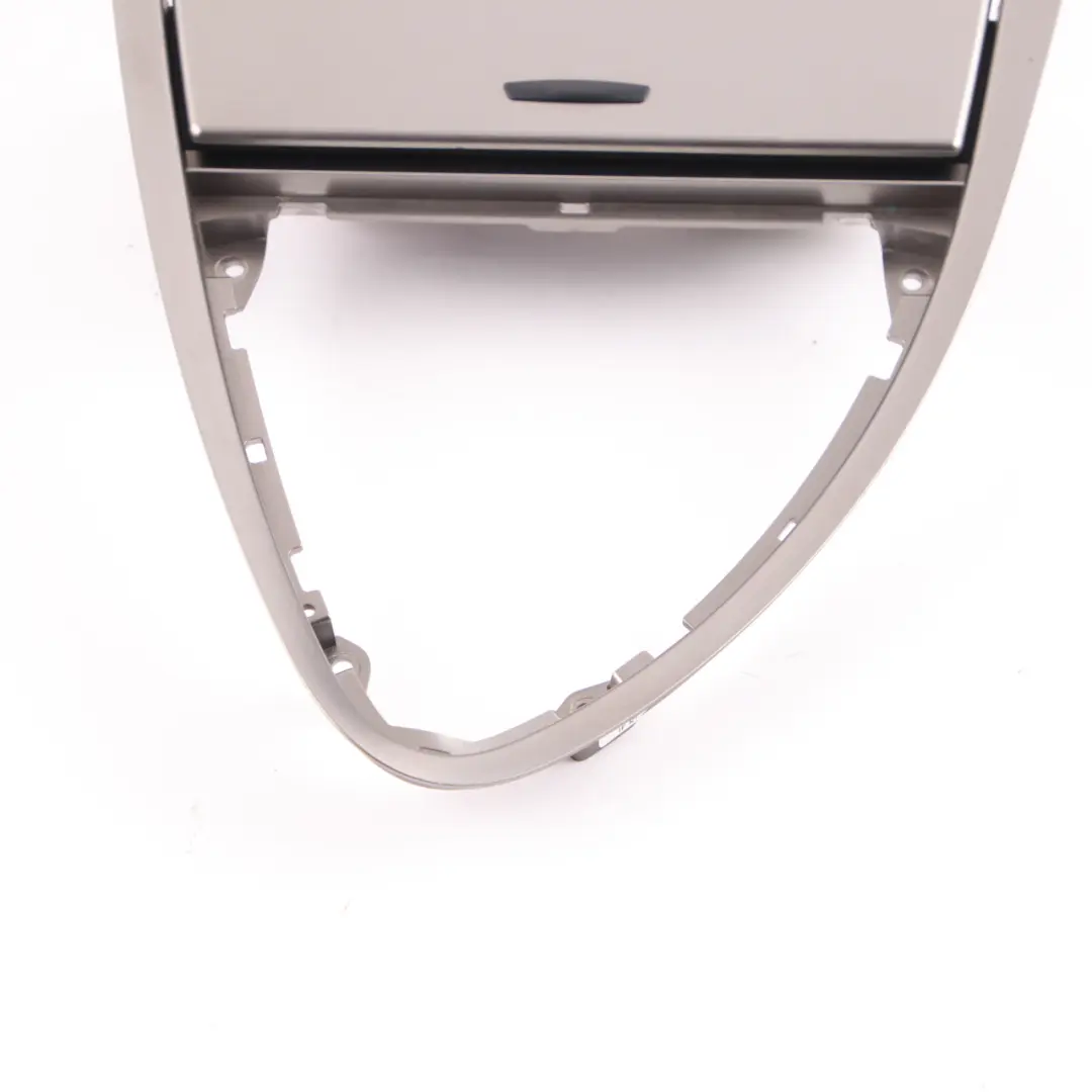 BMW E63 E64 Front Ashtray Decor Panel Centre Console Cover Trim Ruthenium Silver - SKU rhd-7076018-4 - Part number 7076018
