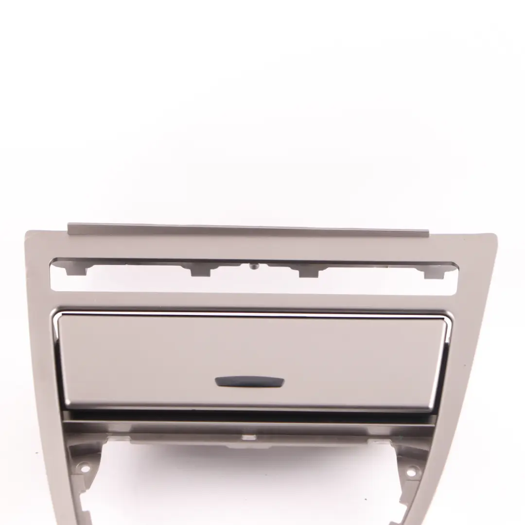 Front Ashtray Decor Panel Centre Console Cover Trim Ruthenium Silver to BMW E63 E64 with Part number 7076018 BMW E63 E64 Front Ashtray Decor Panel Centre Console Cover Trim Ruthenium Silver - SKU rhd-7076018-4 - Part number 7076018