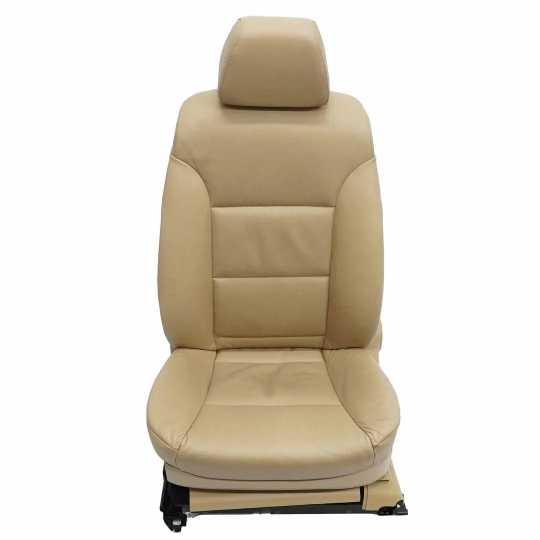 Beige Leather Front Left N/S Seat Passenger Memory Heated to BMW 5 Series E60 E61 with Part number 7113112 BMW 5 Series E60 E61 Beige Leather Front Left N/S Seat Passenger Memory Heated - SKU rhd-7076454-1 - Part number 7113112