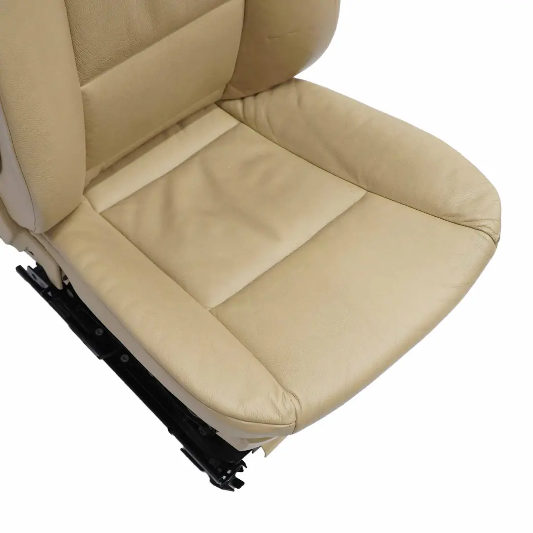 Beige Leather Front Left N/S Seat Passenger Memory Heated to BMW 5 Series E60 E61 with Part number 7113112 BMW 5 Series E60 E61 Beige Leather Front Left N/S Seat Passenger Memory Heated - SKU rhd-7076454-1 - Part number 7113112