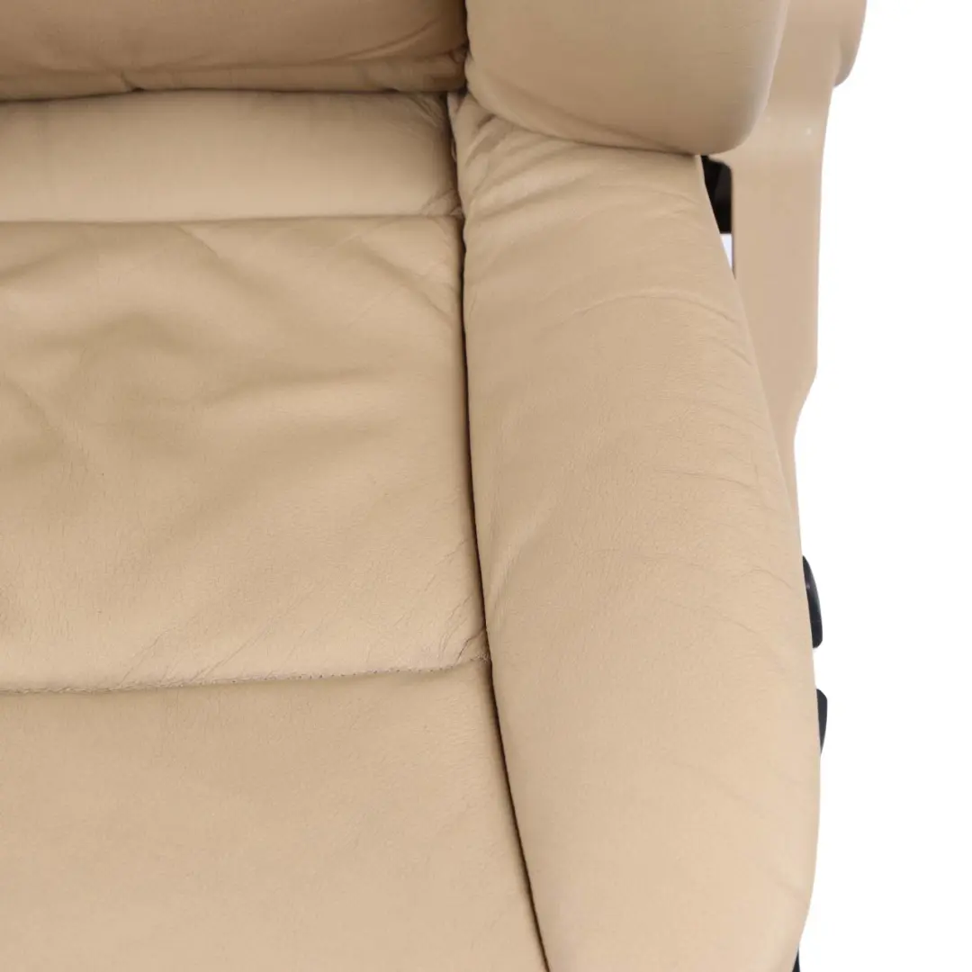 Front Seat BMW E60 E61 Beige Leather Dakota Left N/S Passenger Side Memory to with Part number 7113112 Front Seat BMW E60 E61 Beige Leather Dakota Left N/S Passenger Side Memory - SKU rhd-7076454-2 - Part number 7113112