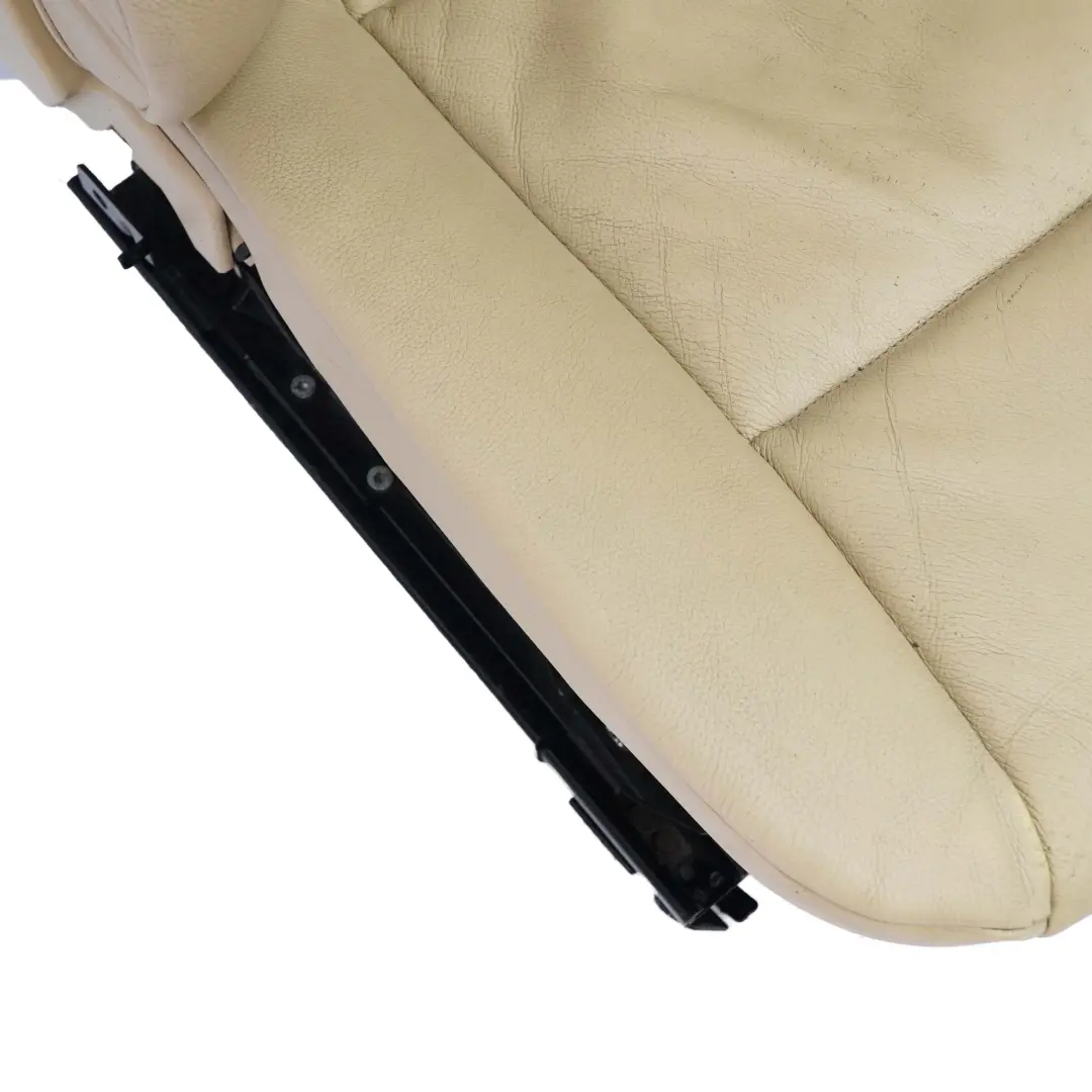 Front Seat BMW E60 E61 Beige Leather Dakota Left N/S Passenger Side Memory to with Part number 7113112 Front Seat BMW E60 E61 Beige Leather Dakota Left N/S Passenger Side Memory - SKU rhd-7076454-3 - Part number 7113112
