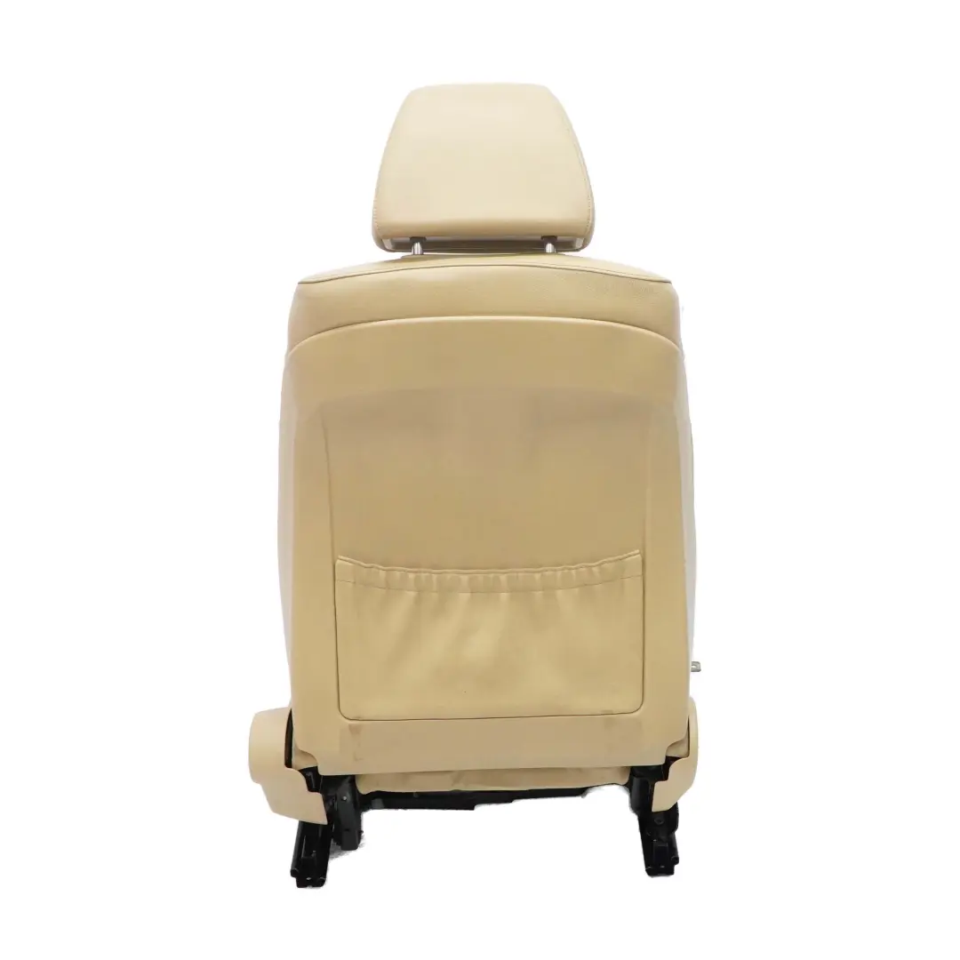 Front Seat BMW E60 E61 Beige Leather Dakota Left N/S Passenger Side Memory to with Part number 7113112 Front Seat BMW E60 E61 Beige Leather Dakota Left N/S Passenger Side Memory - SKU rhd-7076454-3 - Part number 7113112