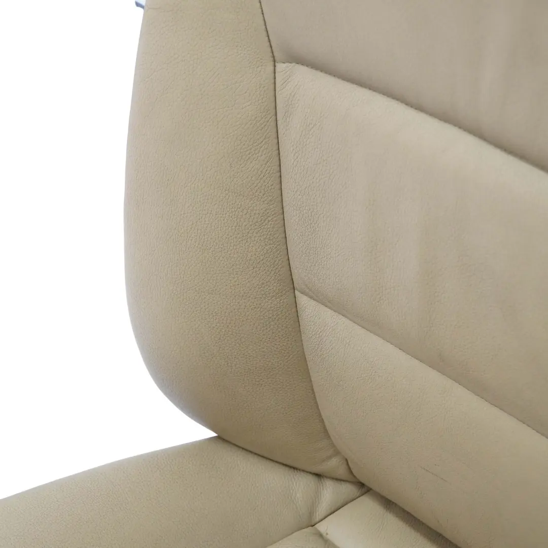 Front Seat BMW E60 E61 Beige Leather Dakota Left N/S Passenger Side Memory to with Part number 7113112 Front Seat BMW E60 E61 Beige Leather Dakota Left N/S Passenger Side Memory - SKU rhd-7076454-3 - Part number 7113112