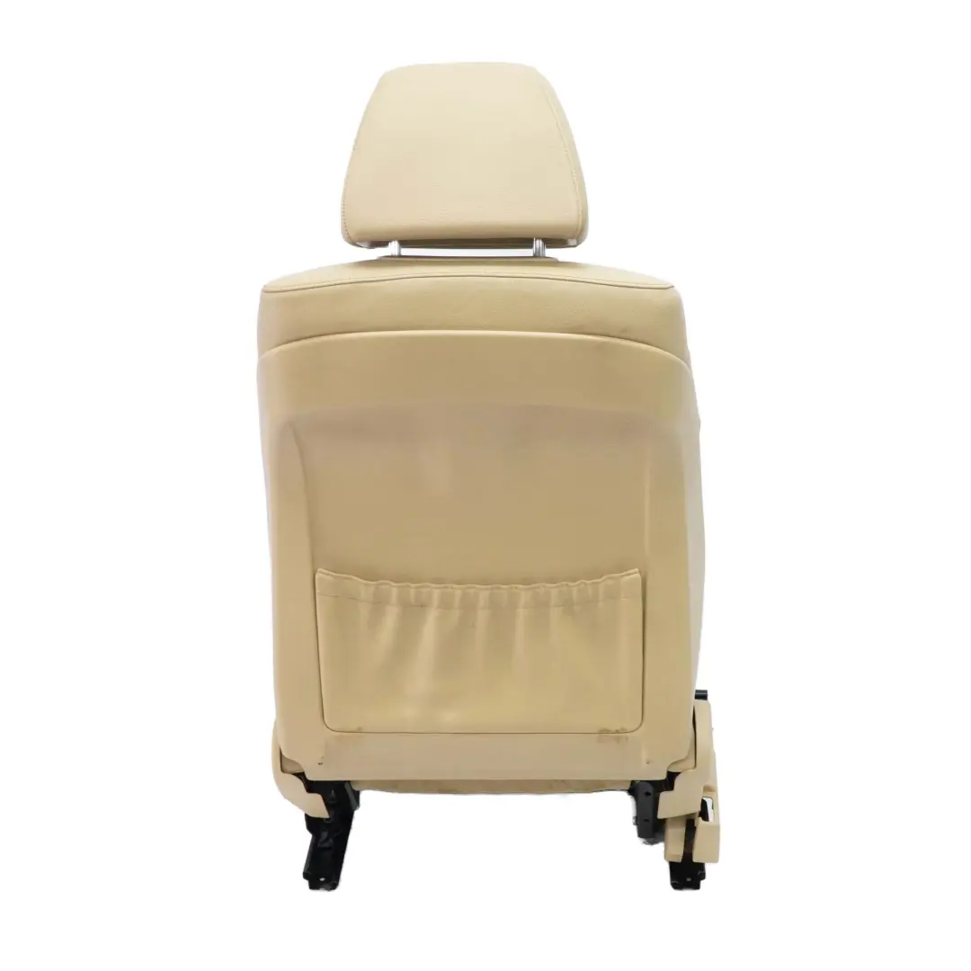 Front Seat BMW E60 E61 Beige Leather Dakota Right O/S Driver's Side Memory to with Part number 7113112 Front Seat BMW E60 E61 Beige Leather Dakota Right O/S Driver's Side Memory - SKU rhd-7076454-4 - Part number 7113112
