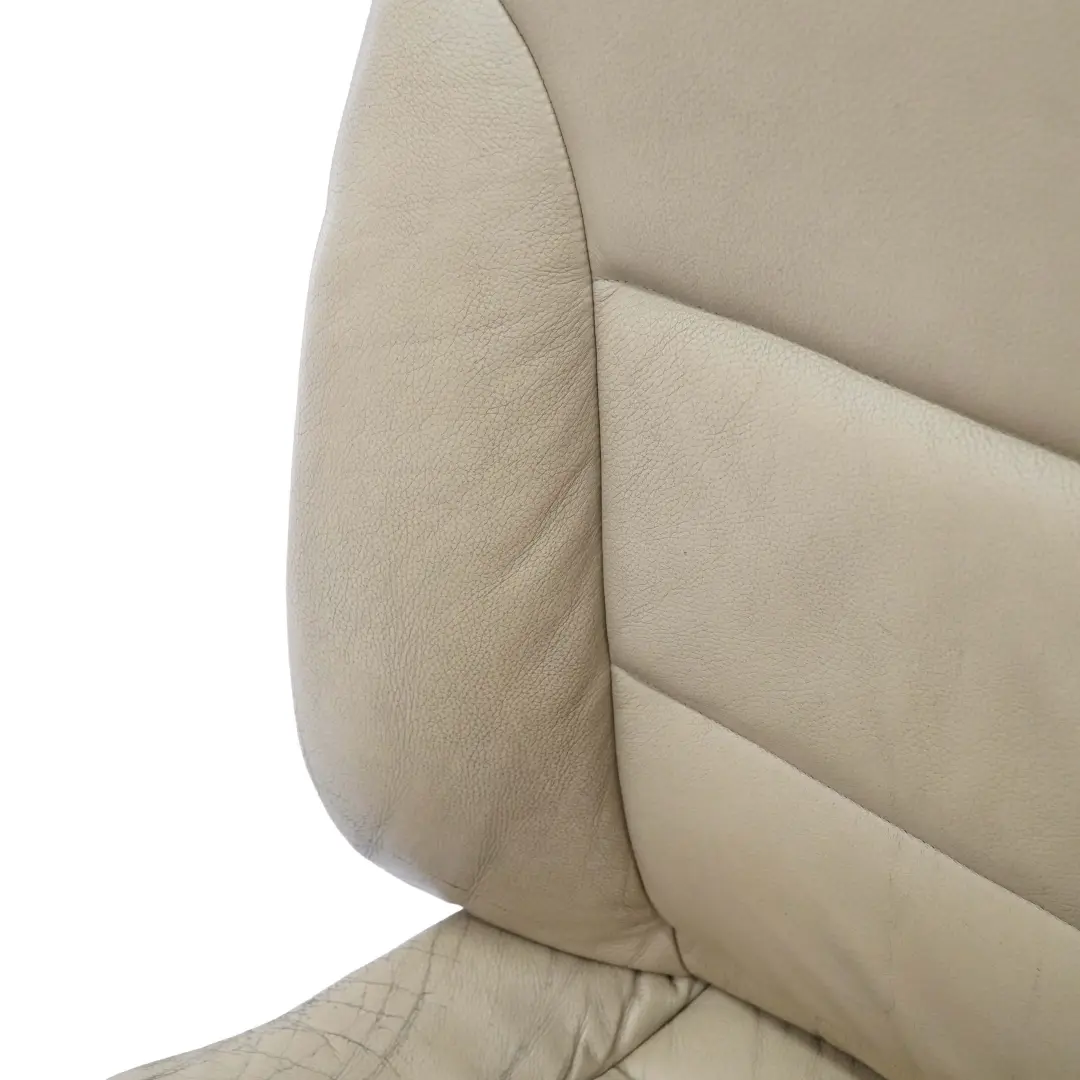 Front Seat BMW E60 E61 Beige Leather Dakota Right O/S Driver's Side Memory to with Part number 7113112 Front Seat BMW E60 E61 Beige Leather Dakota Right O/S Driver's Side Memory - SKU rhd-7076454-4 - Part number 7113112