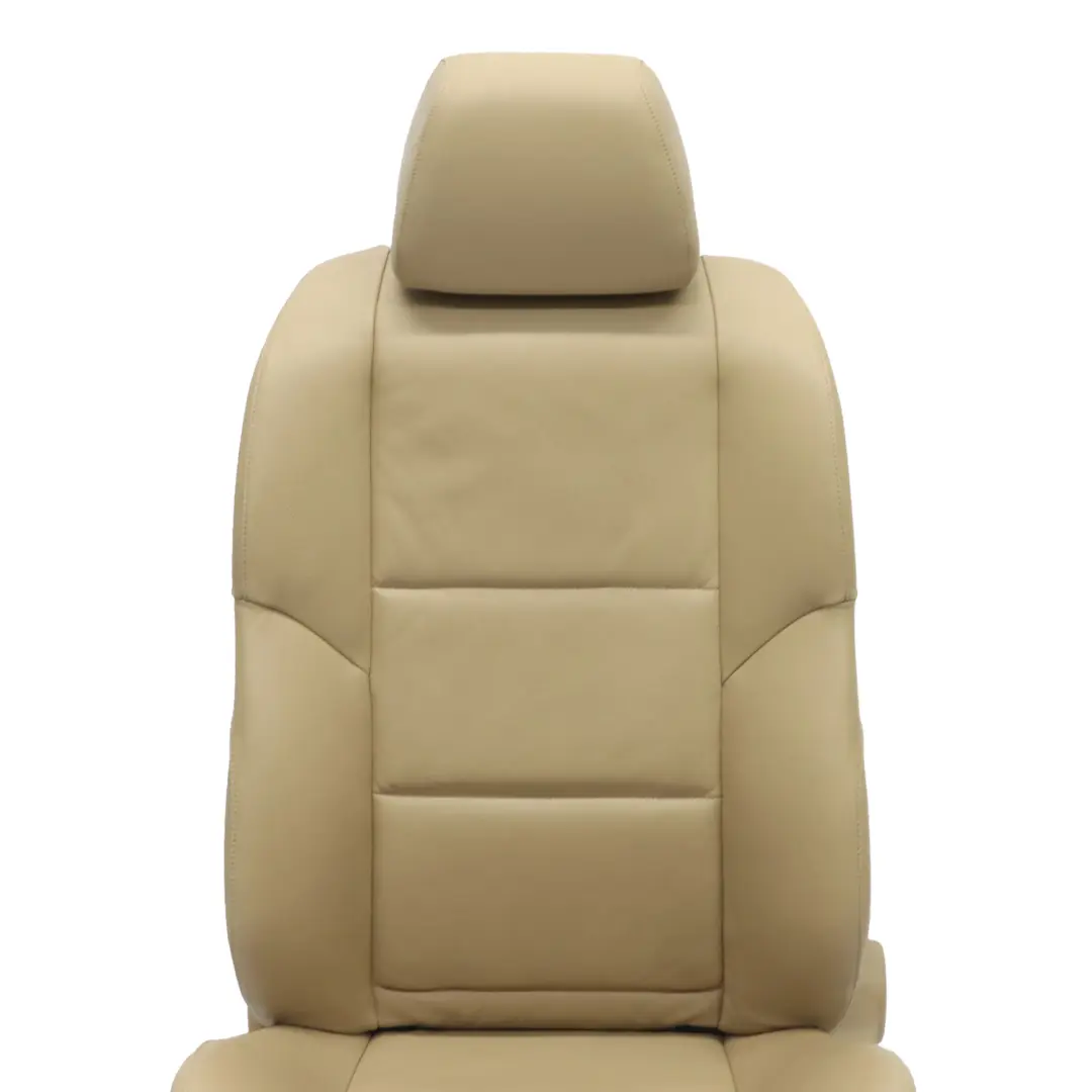 Front Seat BMW E60 E61 M Sport Leather Dakota Beige Left N/S Memory to with Part number 7076610 Front Seat BMW E60 E61 M Sport Leather Dakota Beige Left N/S Memory - SKU rhd-7076610 - Part number 7076610