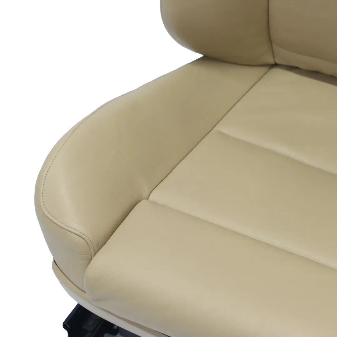 Front Seat BMW E60 E61 M Sport Leather Dakota Beige Left N/S Memory to with Part number 7076610 Front Seat BMW E60 E61 M Sport Leather Dakota Beige Left N/S Memory - SKU rhd-7076610 - Part number 7076610