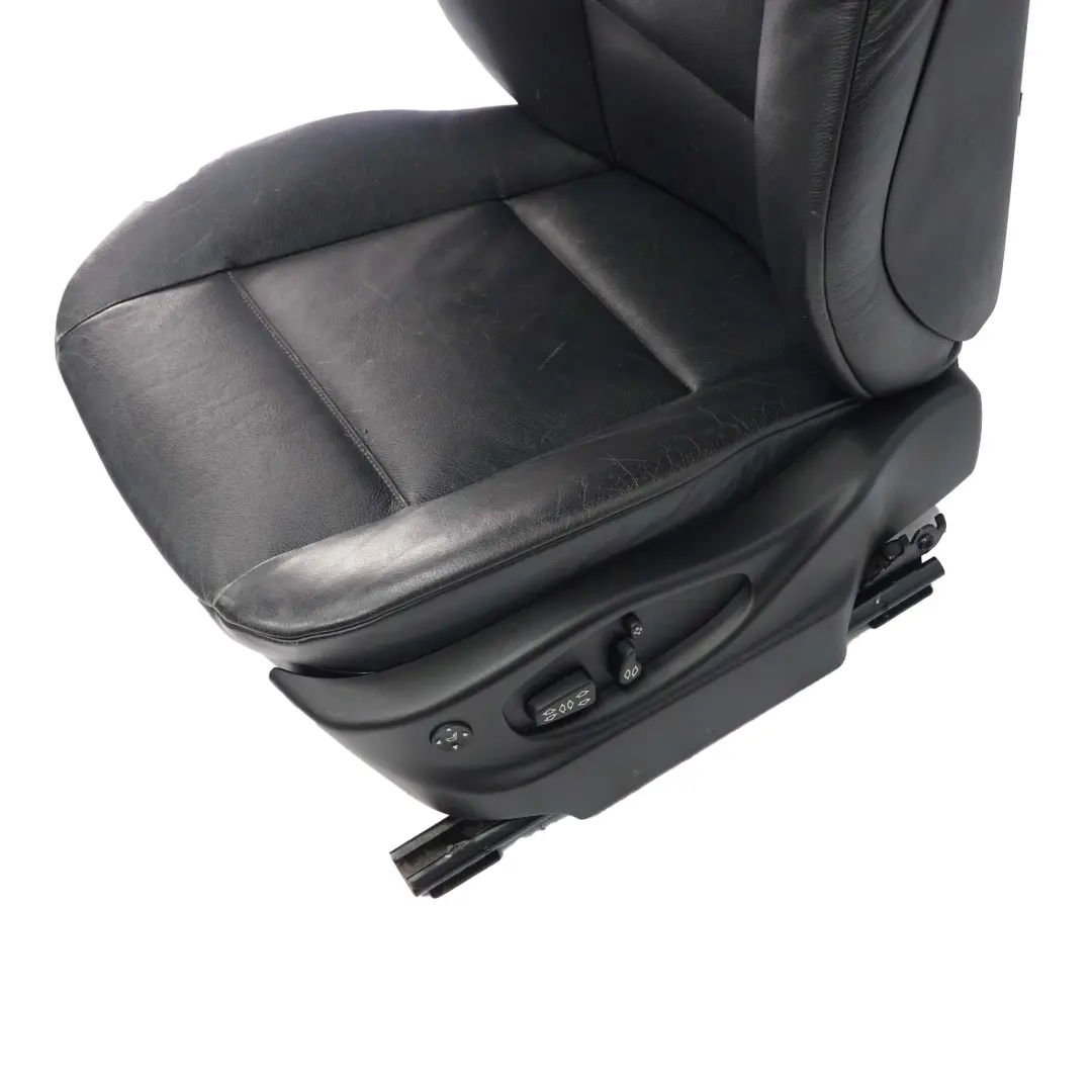  Front Seat BMW X5 E53 Comfort Heated Black Leather Dakota Left N/S with Memory - SKU rhd-7077553-1 - Part number 7077553