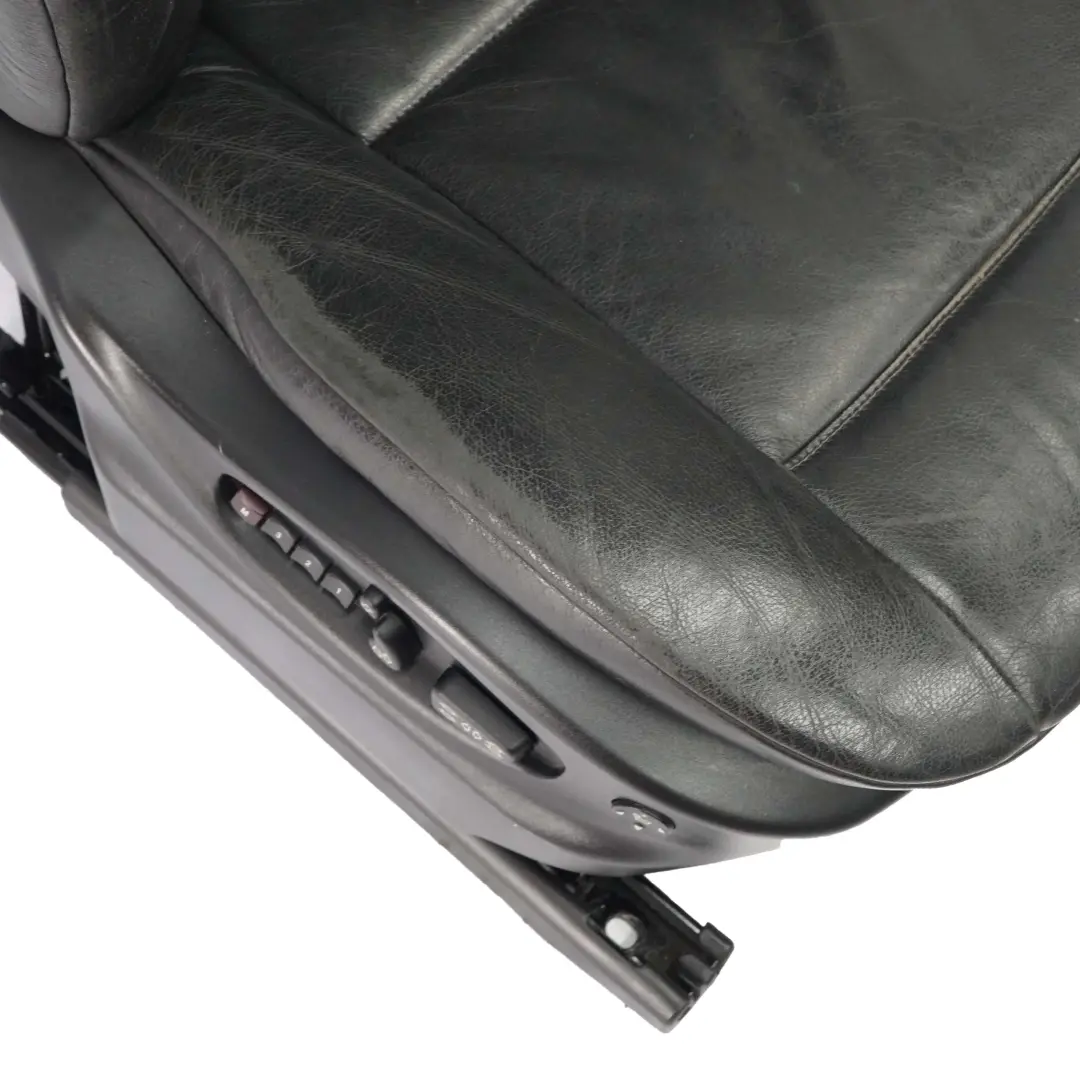 Front Seat BMW X5 E53 Comfort Heated Black Leather Dakota Right O/S with Memory - SKU rhd-7077553-2 - Part number 7077553