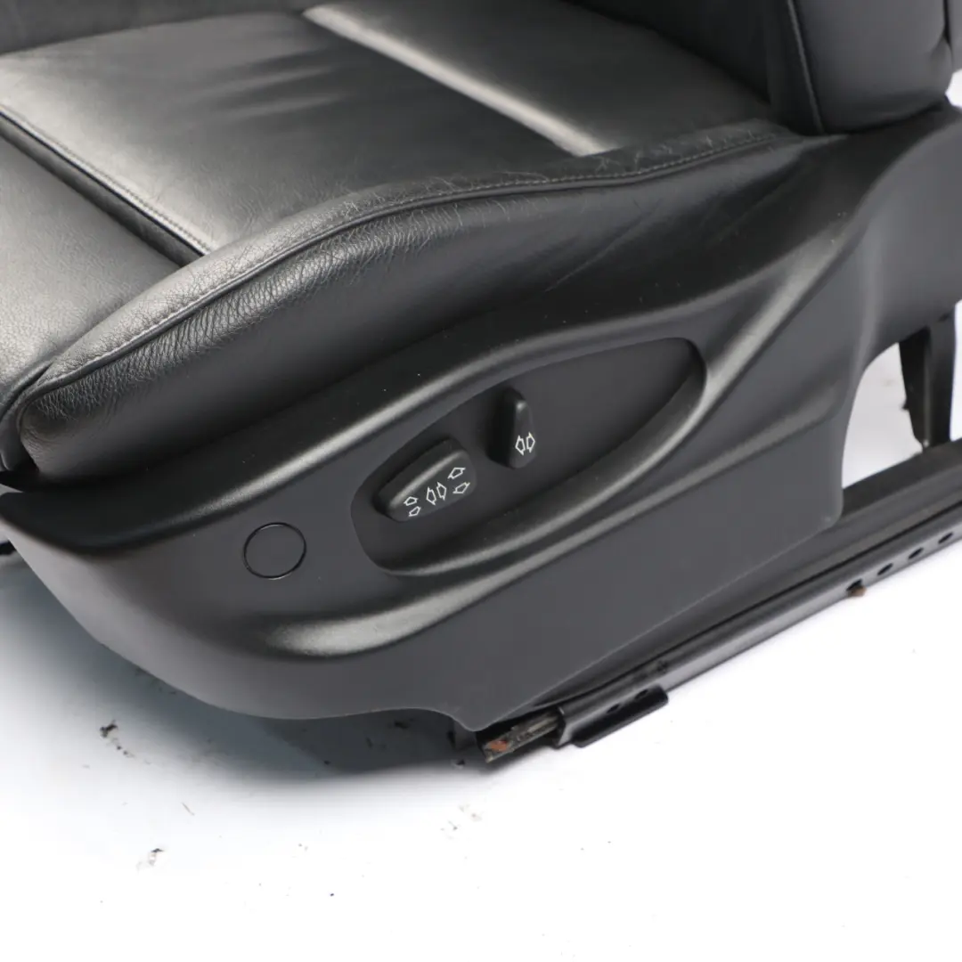 BMW X5 E53 Front Seat Sport Left N/S Black Leather Passenger Side Memory Heated - SKU rhd-7077573-2 - Part number 7077573