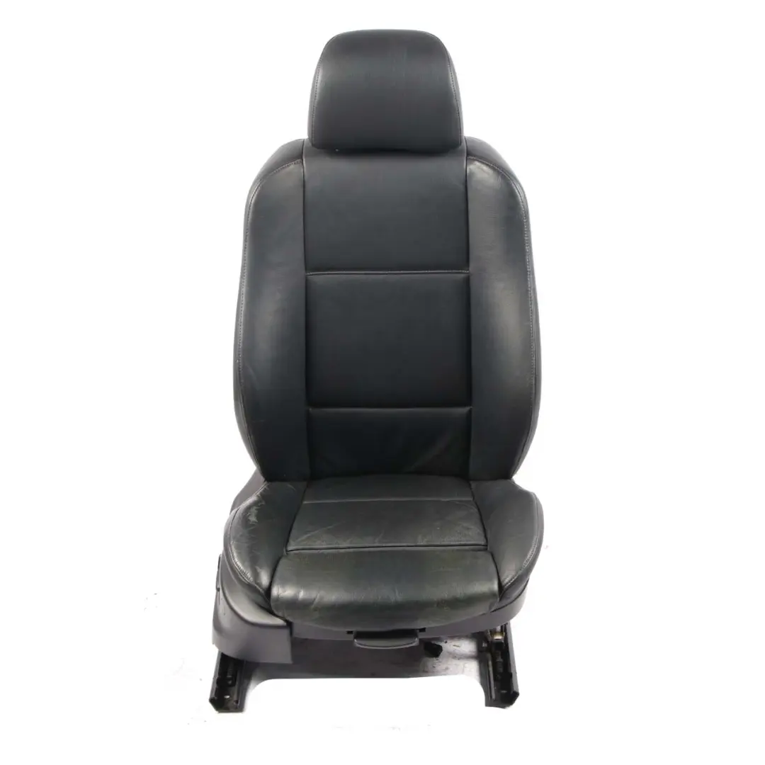 Front Right O/S Sport Black Leather Seat Driver's Side Memory to BMW X5 Series E53 with Part number 7077573 BMW X5 Series E53 Front Right O/S Sport Black Leather Seat Driver's Side Memory - SKU rhd-7077573-3 - Part number 7077573