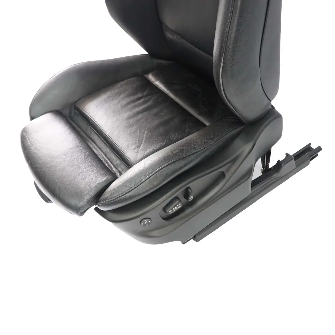 Front Seat BMW X5 E53 Left N/S Sport Heated Black Leather Dakota Seat Memory to with Part number 7077573 Front Seat BMW X5 E53 Left N/S Sport Heated Black Leather Dakota Seat Memory - SKU rhd-7077573-7 - Part number 7077573