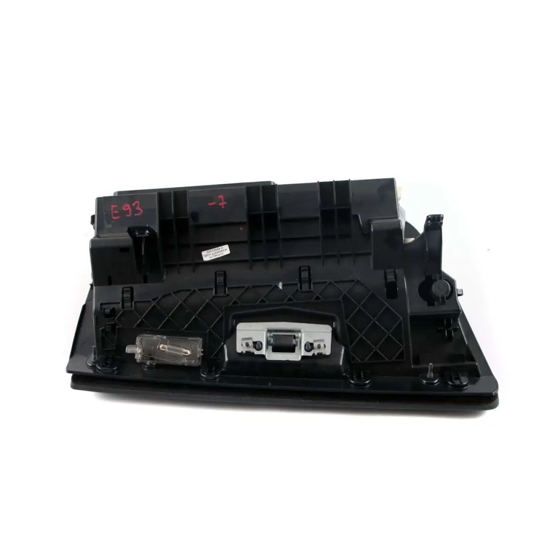 BMW 3 Series E93 E93N LCI 7 Glove Box Storage Front Panel Cover Schwarz Black - SKU rhd-7078187-7 - Part number 7078187