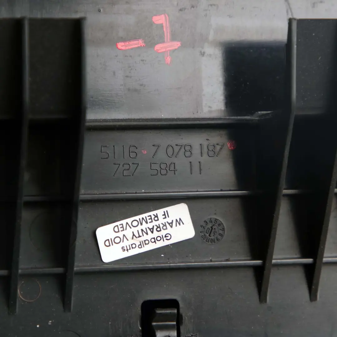 E93N LCI 7 Glove Box Storage Front Panel Cover Schwarz Black to BMW 3 Series E93 with Part number 7078187 BMW 3 Series E93 E93N LCI 7 Glove Box Storage Front Panel Cover Schwarz Black - SKU rhd-7078187-7 - Part number 7078187