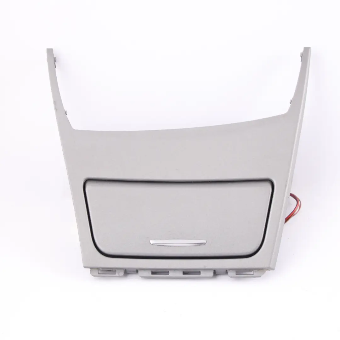BMW 1 Series 27 E87 Ashtray Finisher Tray Decor Titan Matt Silver Front - SKU rhd-7078571-27 - Part number 7078571