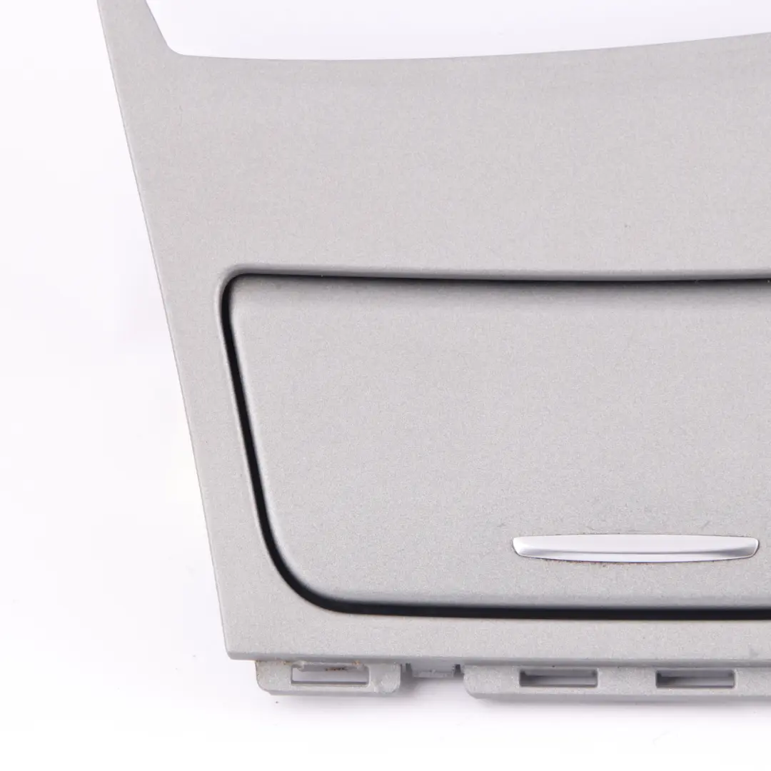 BMW 1 Series 27 E87 Ashtray Finisher Tray Decor Titan Matt Silver Front - SKU rhd-7078571-27 - Part number 7078571