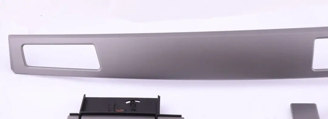 BMW 5 Series E60 E61 Decorative Strip Dashboard Interior Trim Set Titan Dunkel - SKU rhd-7079442-4 - Part number 7079442