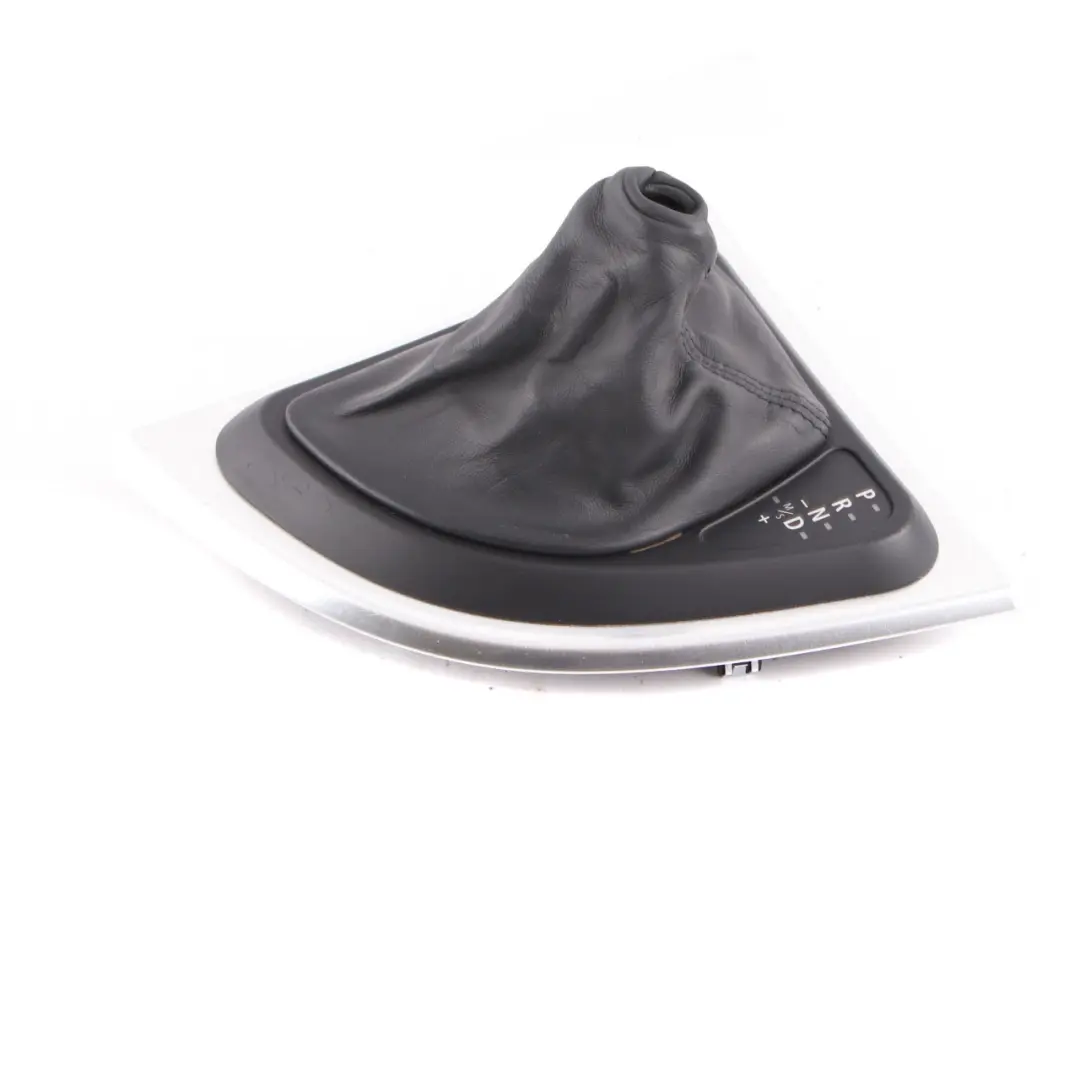 Lever Cover BMW E87 E81 E82 E88 5 Preselect Steptronic Auto to Gear with Part number 7111121 Gear Lever Cover BMW E87 E81 E82 E88 5 Preselect Steptronic Auto - SKU rhd-7111121-5 - Part number 7111121