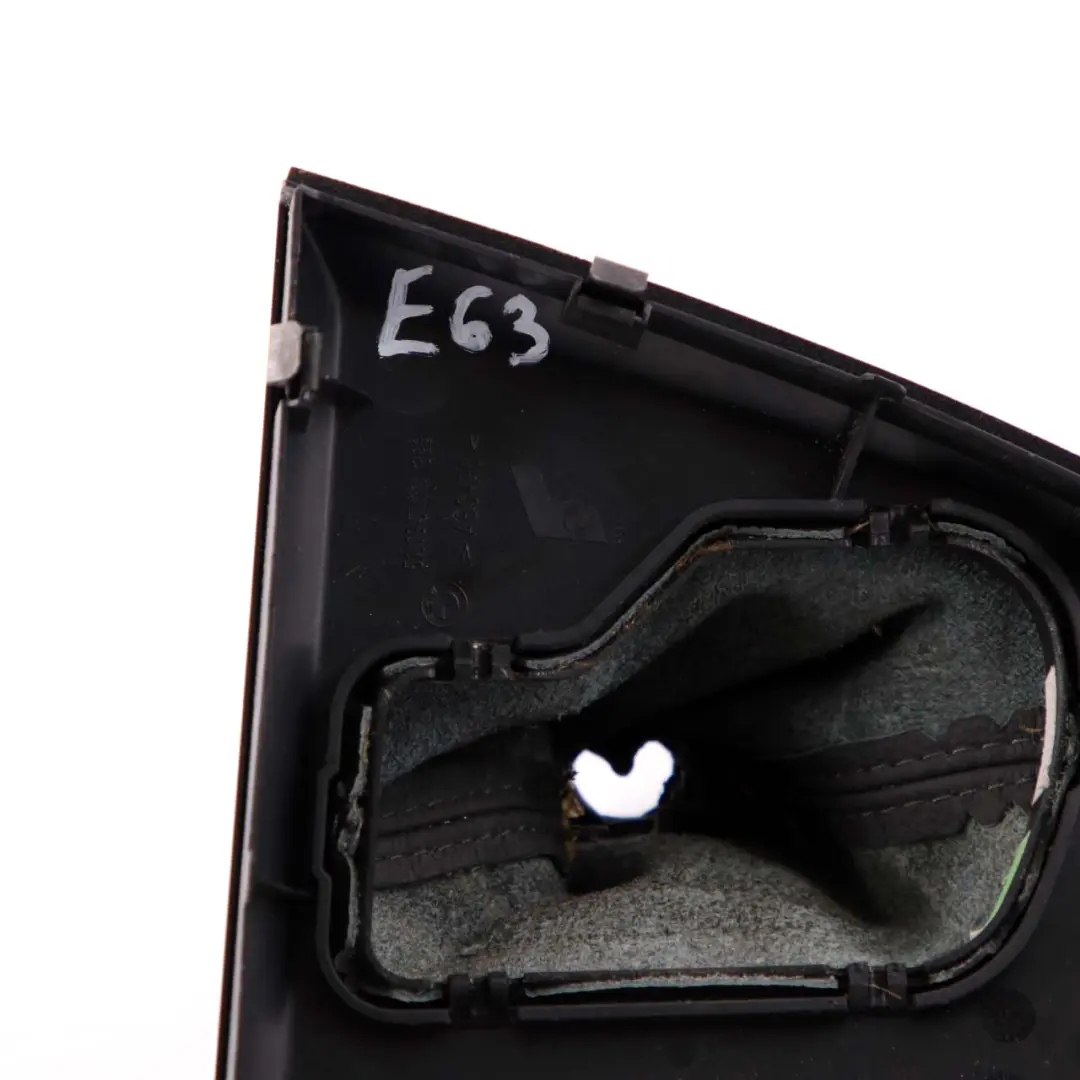 BMW 6 Series E63 E64 Gear Selector Selecting Lever Surround Cover Trim Black - SKU rhd-7111393-1 - Part number 7111393