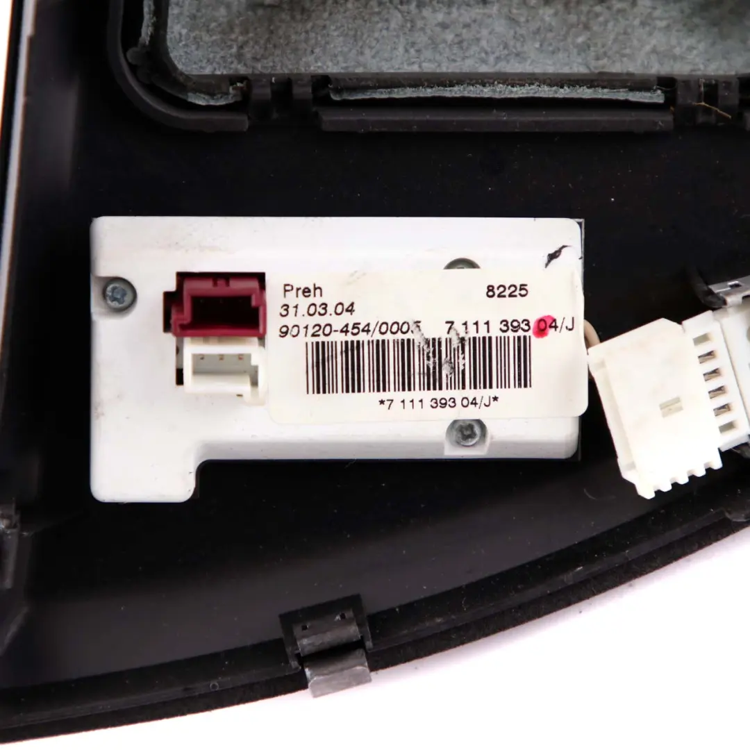 BMW 6 Series E63 E64 Gear Selector Selecting Lever Surround Cover Trim Black - SKU rhd-7111393-1 - Part number 7111393