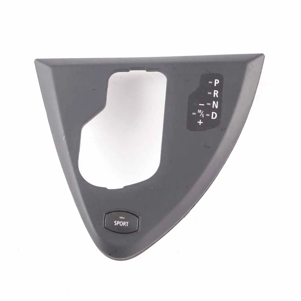 Selector Selecting Lever Surround Cover Basaltgrau to BMW 6 Series E63 E64 Gear with Part number 7111393 BMW 6 Series E63 E64 Gear Selector Selecting Lever Surround Cover Basaltgrau - SKU rhd-7111393 - Part number 7111393