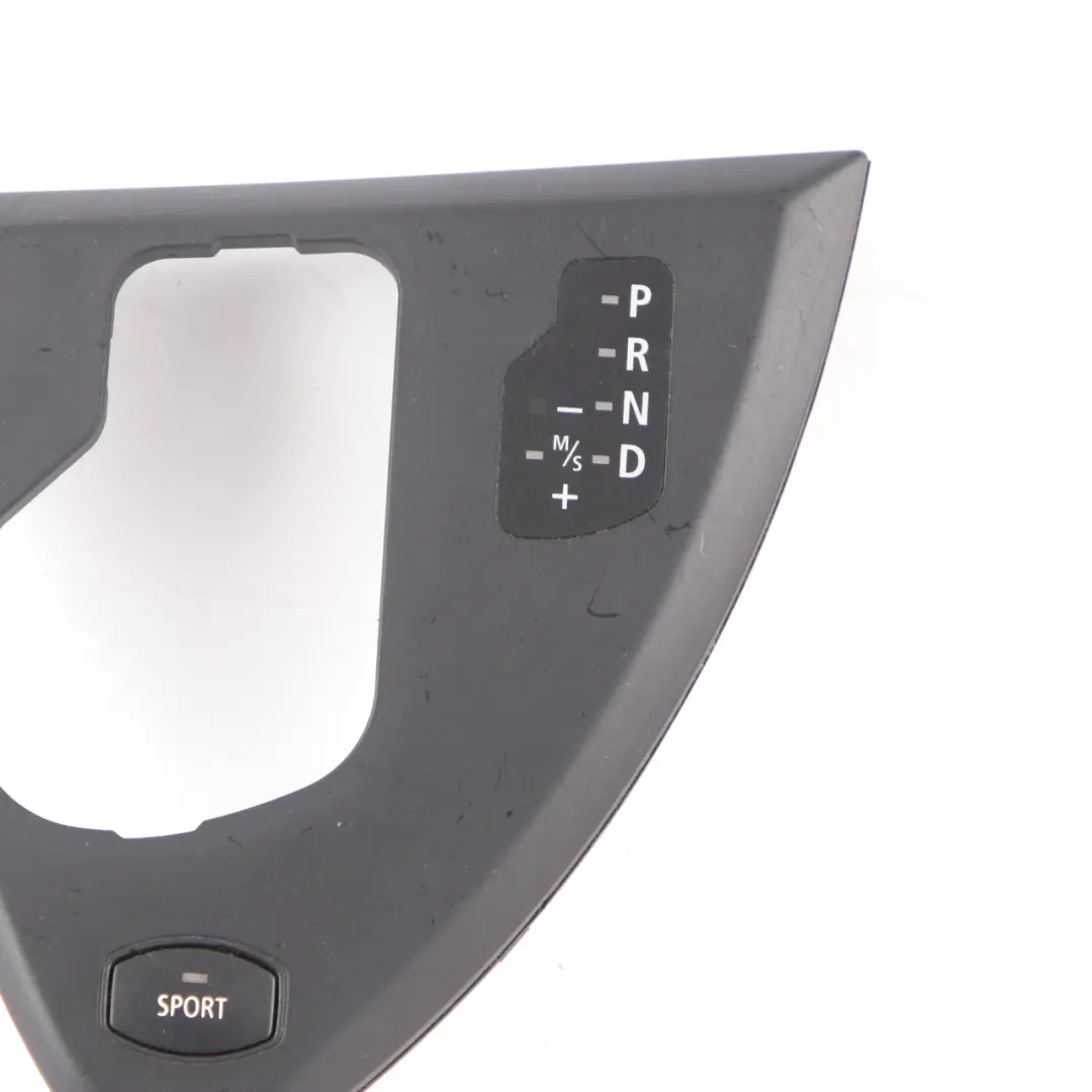 Selector Selecting Lever Surround Cover Basaltgrau to BMW 6 Series E63 E64 Gear with Part number 7111393 BMW 6 Series E63 E64 Gear Selector Selecting Lever Surround Cover Basaltgrau - SKU rhd-7111393 - Part number 7111393