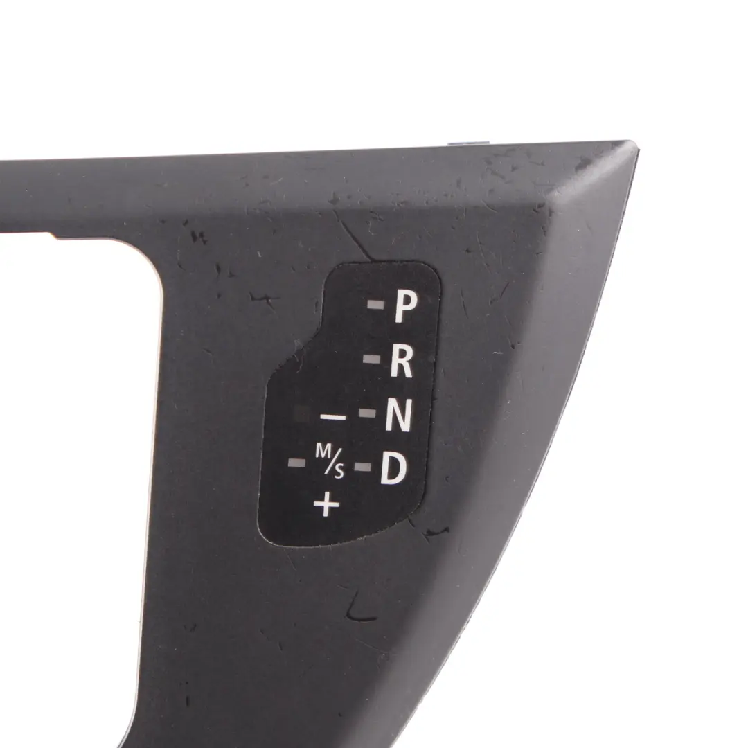 Selector Selecting Lever Surround Cover Basaltgrau to BMW 6 Series E63 E64 Gear with Part number 7111393 BMW 6 Series E63 E64 Gear Selector Selecting Lever Surround Cover Basaltgrau - SKU rhd-7111393 - Part number 7111393