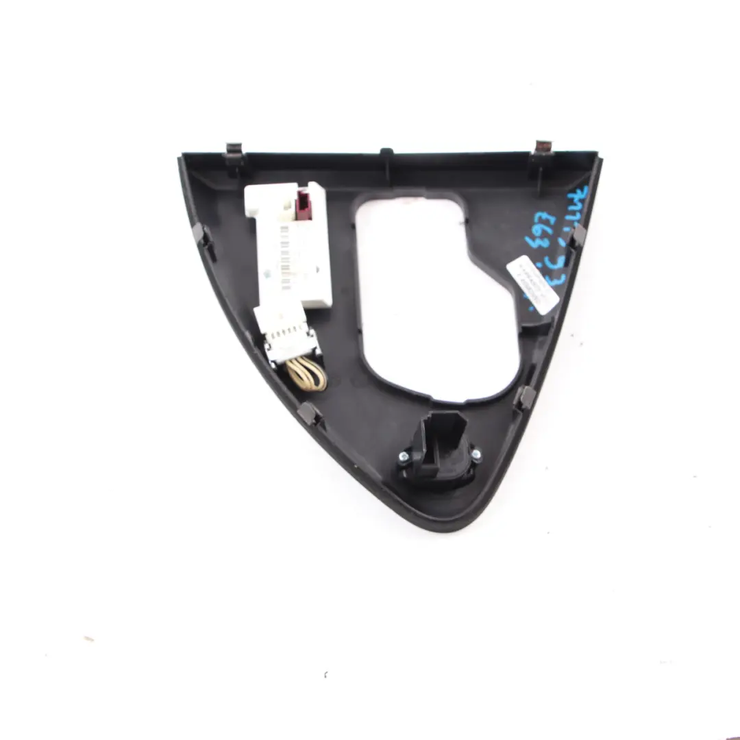 BMW 6 Series E63 E64 Gear Selector Selecting Lever Surround Cover Basaltgrau - SKU rhd-7111393 - Part number 7111393