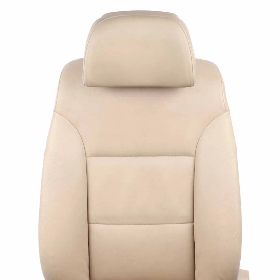 BMW 5 Series E60 E61 Beige Leather Heated Front Left N/S Seat Memory - SKU rhd-7113112-1 - Part number 7113112