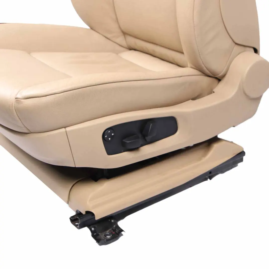Beige Leather Heated Front Left N/S Seat Memory to BMW 5 Series E60 E61 with Part number 7113112 BMW 5 Series E60 E61 Beige Leather Heated Front Left N/S Seat Memory - SKU rhd-7113112-1 - Part number 7113112