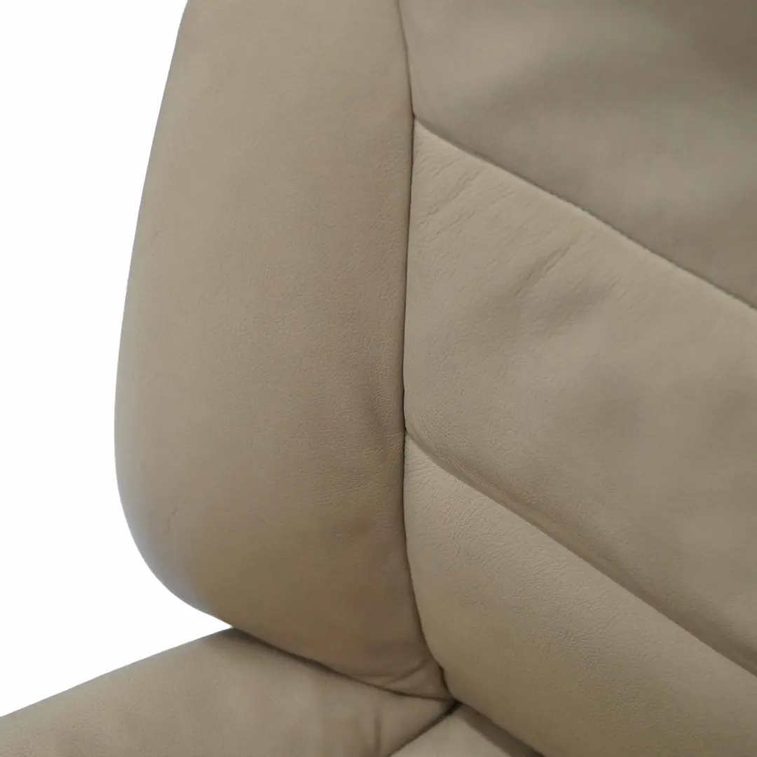 Front Seat BMW E60 E61 Heated Leather Dakota Beige Left N/S Memory to with Part number 7113112 Front Seat BMW E60 E61 Heated Leather Dakota Beige Left N/S Memory - SKU rhd-7113112-2 - Part number 7113112