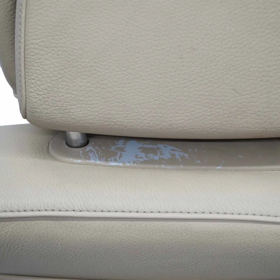  Front Seat BMW E60 E61 Heated Leather Dakota Beige Right O/S Memory - SKU rhd-7113112-4 - Part number 7113112