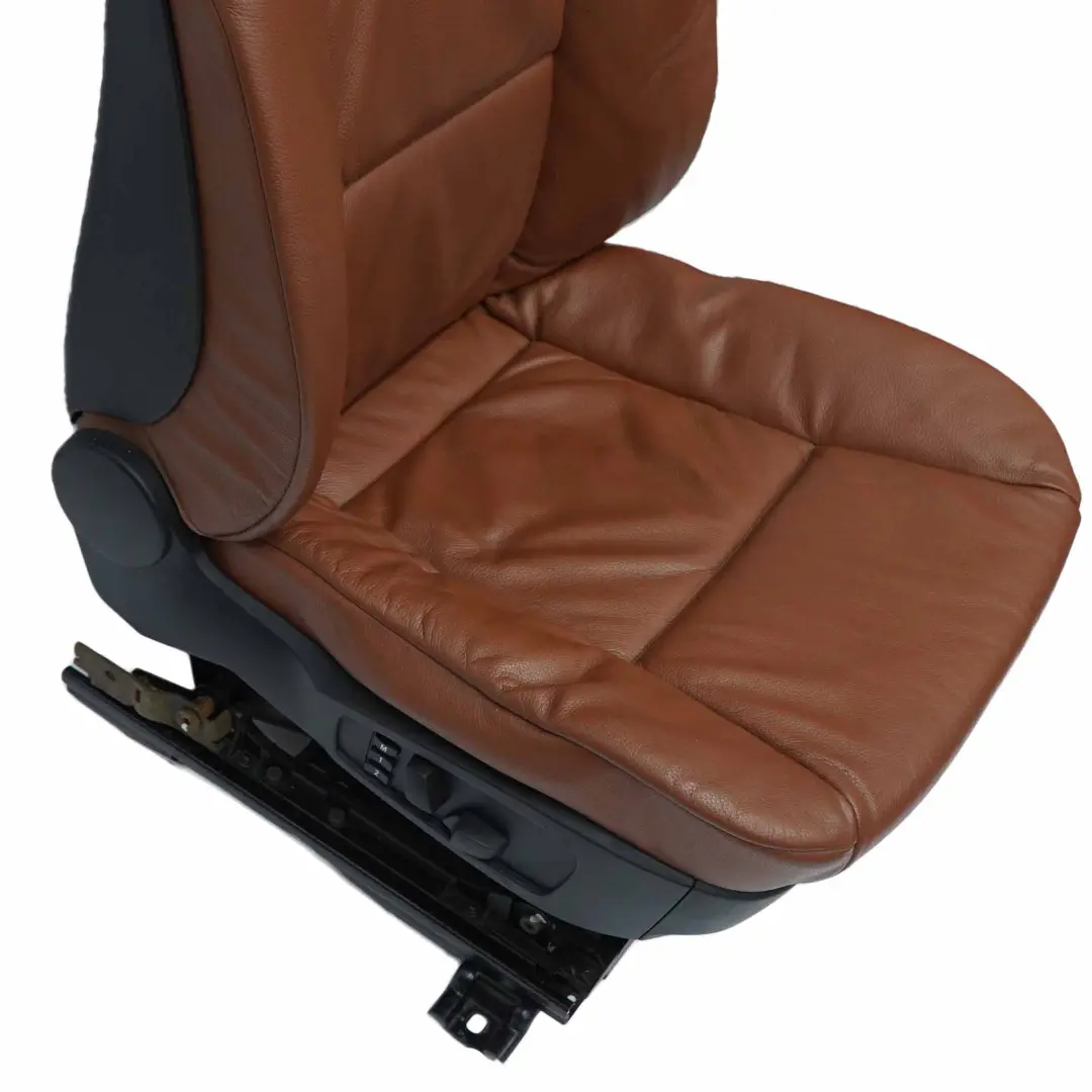 Front Seat BMW E60 E61 Leather Dakota Kastanienbraun Right O/S Memory to with Part number 7113114 Front Seat BMW E60 E61 Leather Dakota Kastanienbraun Right O/S Memory - SKU rhd-7113114-2 - Part number 7113114