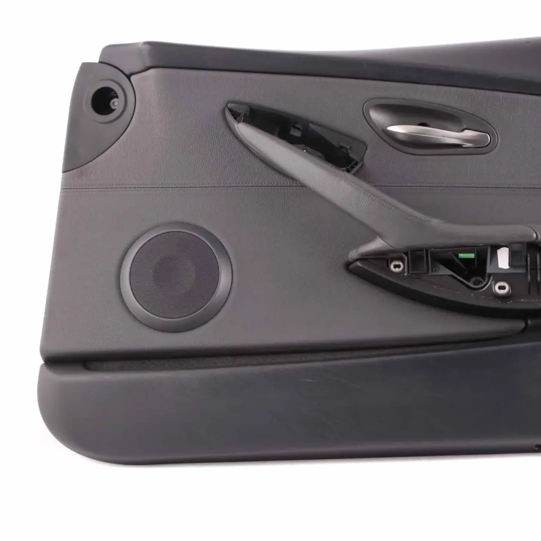 Door Card Front Right O/S Leather Trim Panel Black to BMW E63 E64 with Part number 7115504 BMW E63 E64 Door Card Front Right O/S Leather Trim Panel Black - SKU rhd-7115504-2 - Part number 7115504