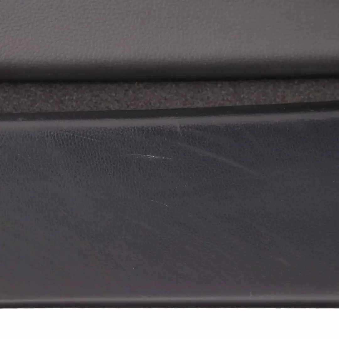 BMW E63 E64 Door Card Front Right O/S Leather Trim Panel Black - SKU rhd-7115504-2 - Part number 7115504