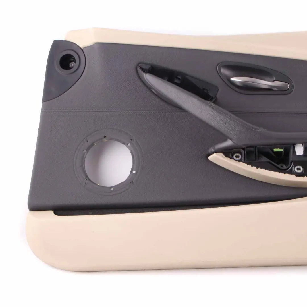Door Card Front Right O/S Door Trim Panel Leather Cream Beige to BMW E63 E64 with Part number 7115508 BMW E63 E64 Door Card Front Right O/S Door Trim Panel Leather Cream Beige - SKU rhd-7115508-1 - Part number 7115508