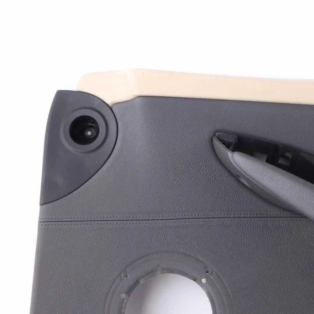 Door Card Front Right O/S Door Trim Panel Leather Cream Beige to BMW E63 E64 with Part number 7115508 BMW E63 E64 Door Card Front Right O/S Door Trim Panel Leather Cream Beige - SKU rhd-7115508-1 - Part number 7115508