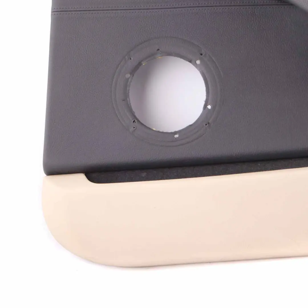BMW E63 E64 Door Card Front Right O/S Door Trim Panel Leather Cream Beige - SKU rhd-7115508-1 - Part number 7115508