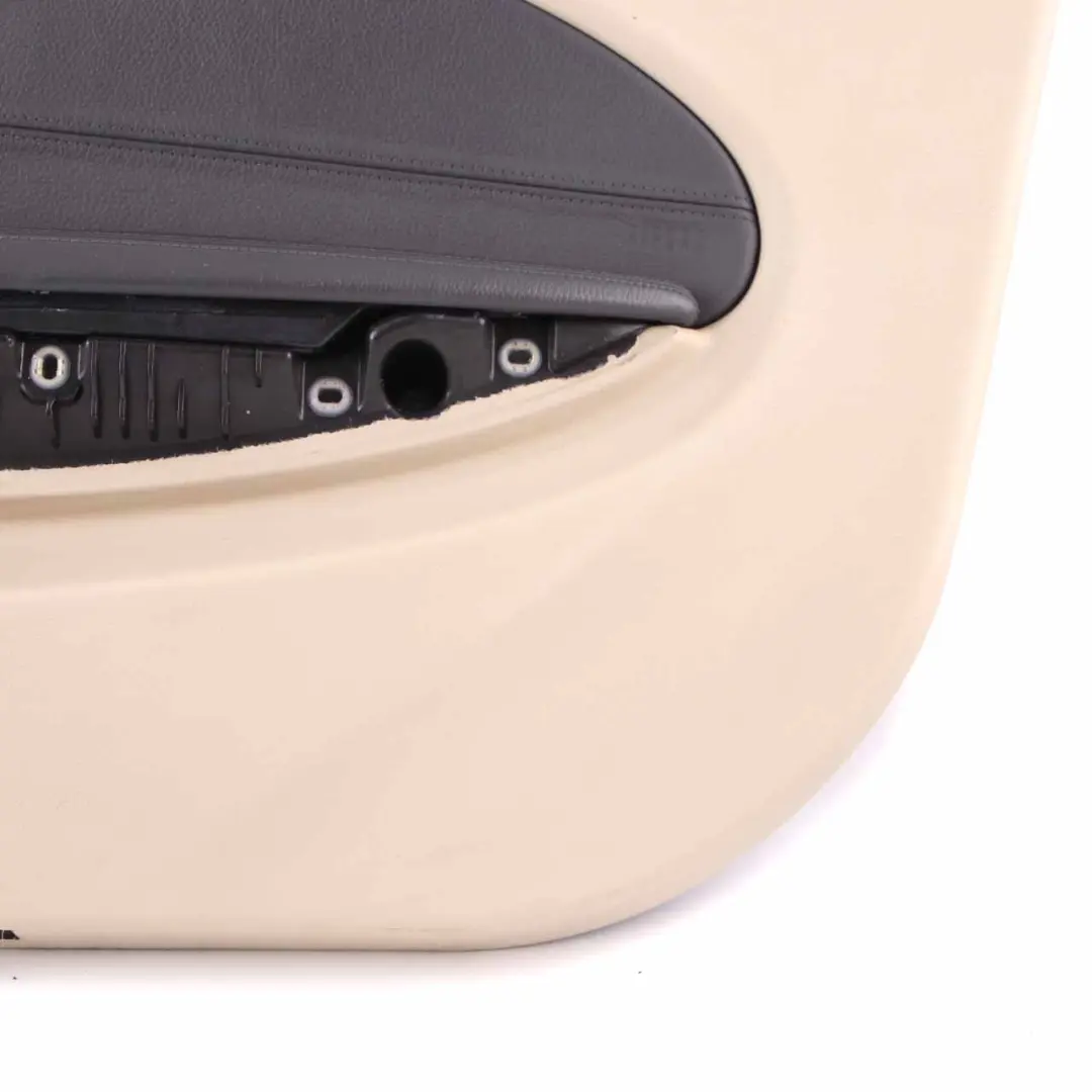 Door Card Front Right O/S Door Trim Panel Leather Cream Beige to BMW E63 E64 with Part number 7115508 BMW E63 E64 Door Card Front Right O/S Door Trim Panel Leather Cream Beige - SKU rhd-7115508-1 - Part number 7115508