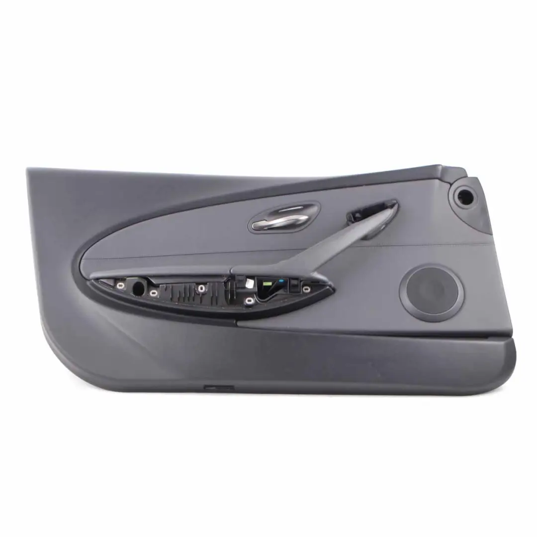 Door Card Front Left N/S Door Lining Leather Trim Panel Black to BMW E63 E64 with Part number 7115525 BMW E63 E64 Door Card Front Left N/S Door Lining Leather Trim Panel Black - SKU rhd-7115525 - Part number 7115525
