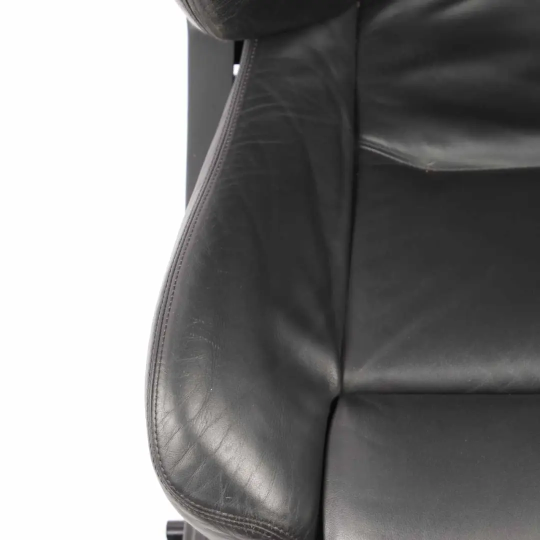 Front Seat BMW E65 Heated Sport Pearl Black Leather Right O/S Memory to with Part number 7115757 Front Seat BMW E65 Heated Sport Pearl Black Leather Right O/S Memory - SKU rhd-7115757-4 - Part number 7115757